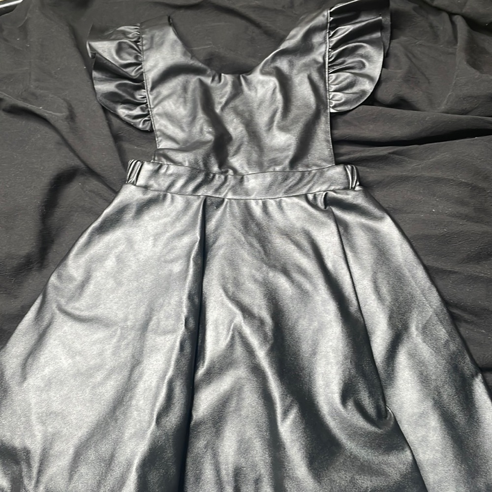 Girls Leather Dress
